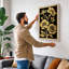 Gilded Study Botanical - Wrapped Canvas-1908741590-1908741544