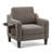 29.9" Wide Mid-Century Upholstered Premium Fabric Chair,Sofa-1632515539-1632515370