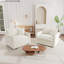 Canapé moderne à 2 places rembourré à assise profonde avec canapé et 4 coussins Modern Sofawarm And Cozy-648104527-648104571