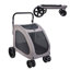 Poussette pour animaux de compagnie avec 4 roues, transporteur de poussette pour chien, capacité de poids de 160 lb, portable