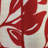 Ruby Red Floral Outdoor Reversible Throw Pillow