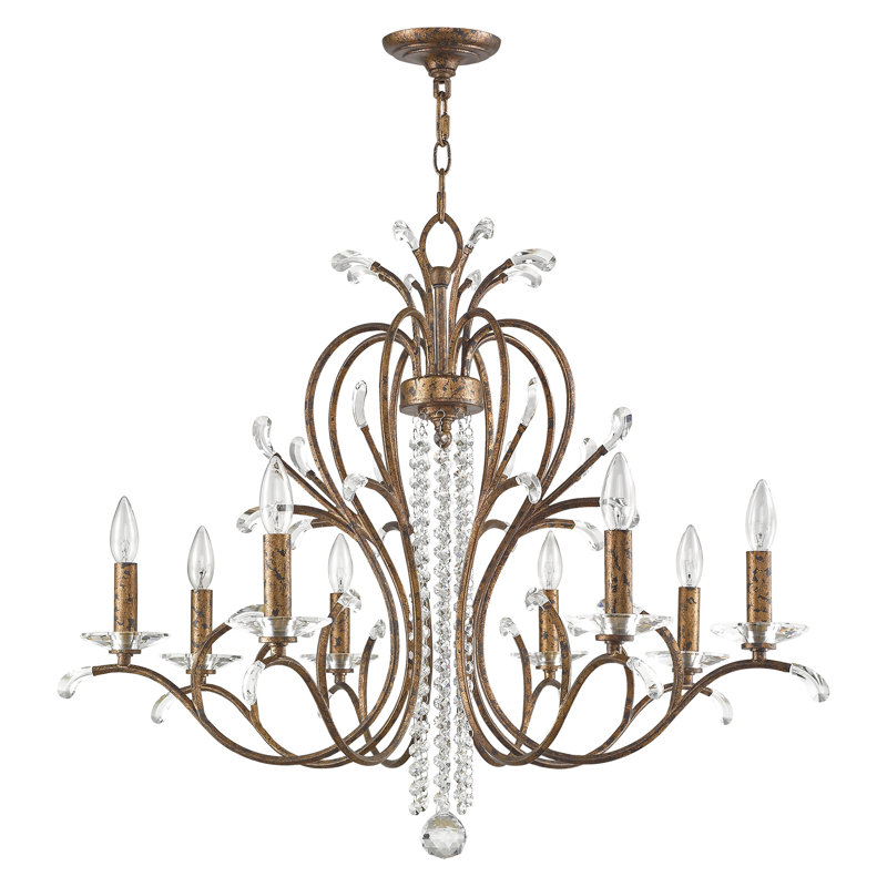 Lustre Everlea, Bronze doré vénitien, 8