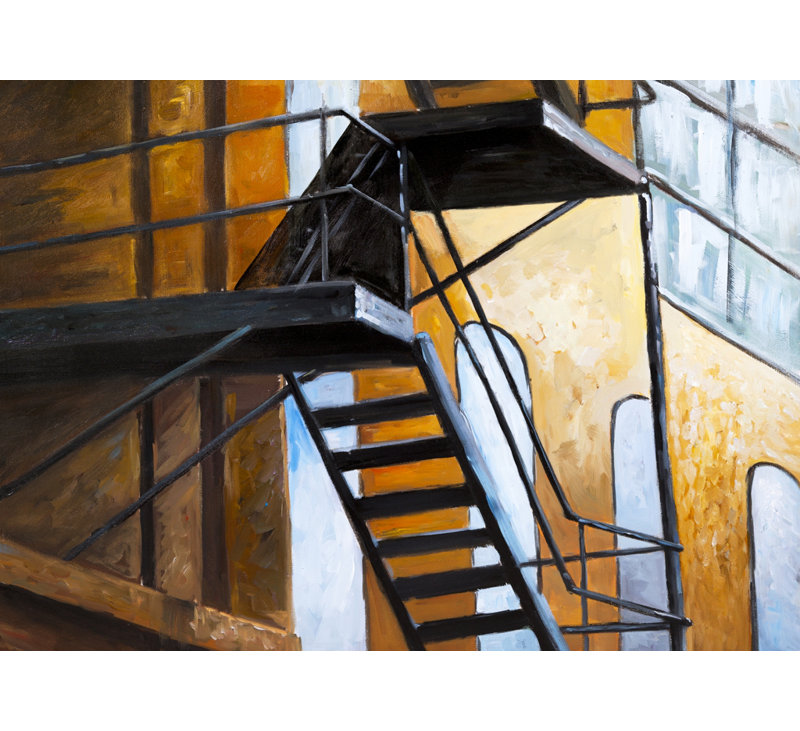 Art sur toile encadrée noire