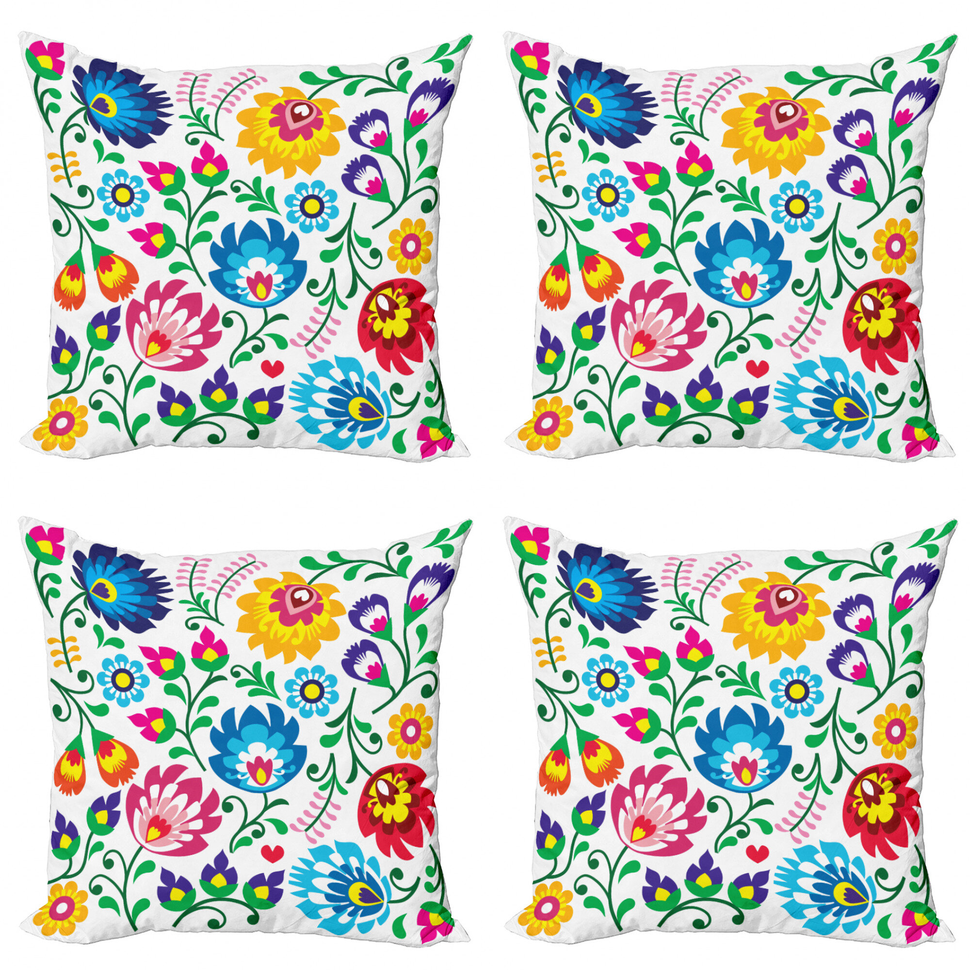 Solid Colour Cushion CoversColourful Pillow Covers for Bedroom - Cushion  Covers - FOLKWAYS