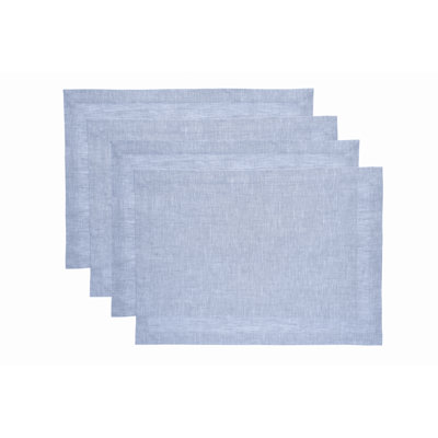 100% Pure Linen Placemats - Athena