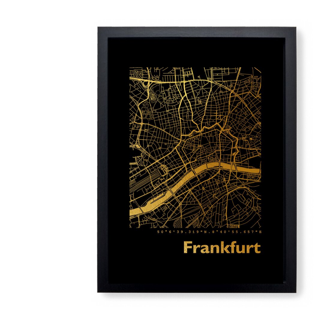 Gerahmter Grafikdruck Frankfurt