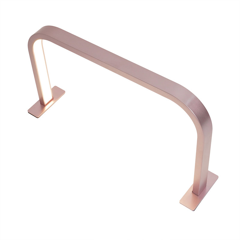 Lampe de bureau à clou, lampe de table Nail Tech, lumière de clou pour bureau, lampe à clou, Rose