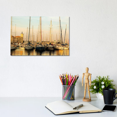 France Provence Port by Alexandre Venancio - Wrapped Canvas Print