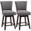 Ensemble de 2 tabourets pivotants