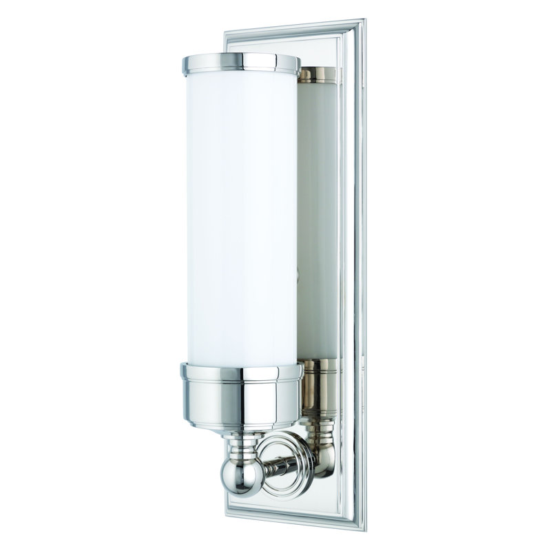 Everett Solid Brass Wallchiere, Polished Nickel