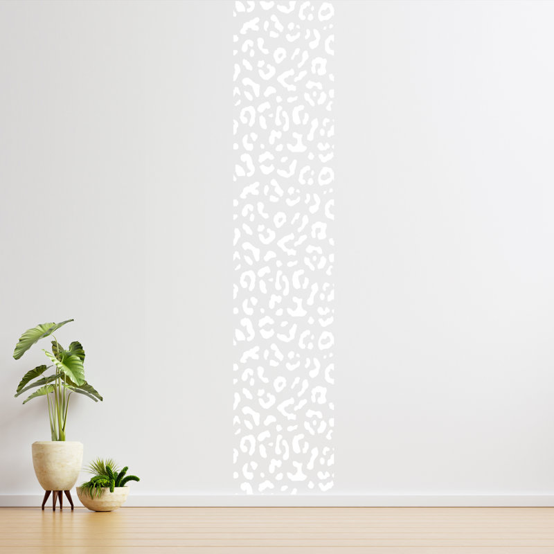 Animals Wall Decal, White
