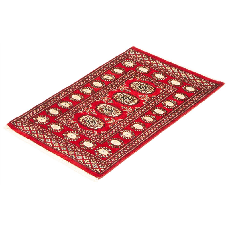 Peshawar Bokhara Red Rug 2'1" x 3'1"