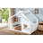Full House Floor Bed With Window And A Small Shelf, Solid Wood Floor Bed With House-Shaped Roof-1536998576-1536998588