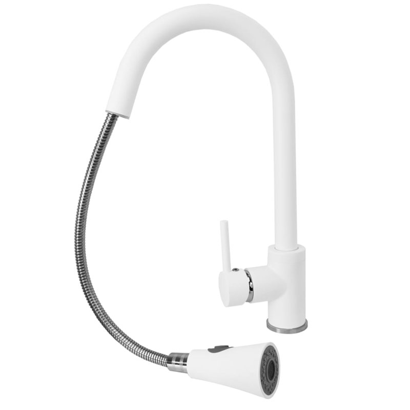Belfry Kitchen Stanhope Kitchen Faucet, White
