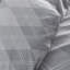 Brushed Argyle Diamond Reversible Duvet Cover Set-72517970-72517974