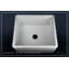 Luxury 19.88" x 17.88" Fireclay Modern Farmhouse Bathroom Sink, Reversible