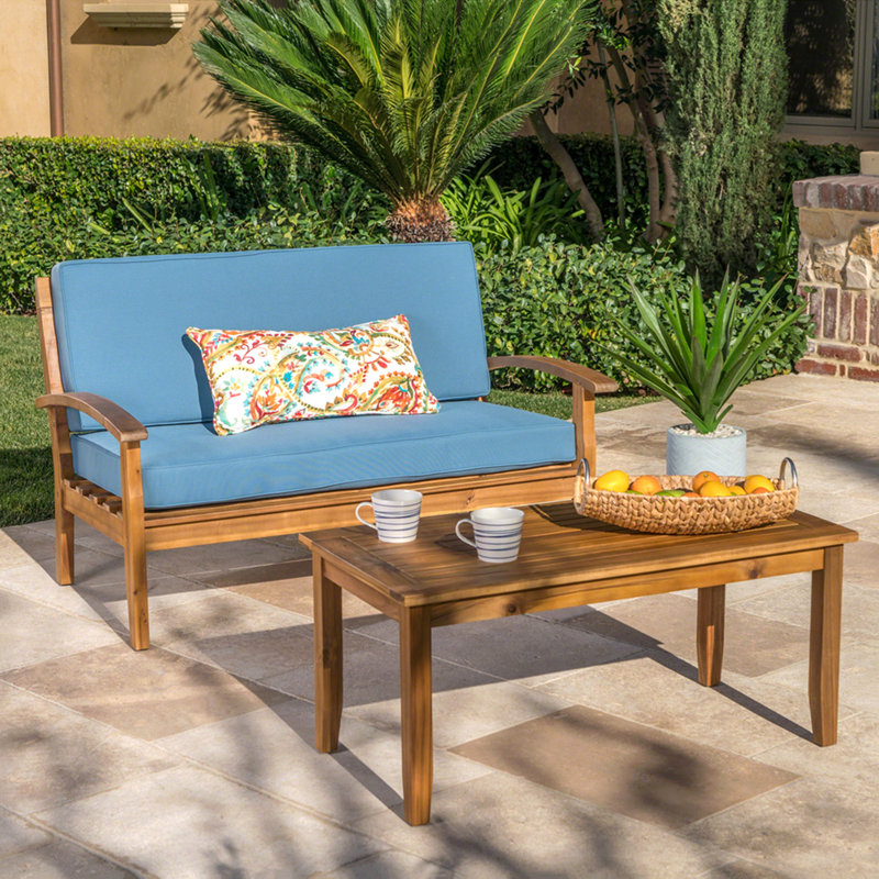 Peyton Love Seat + Coffee Table