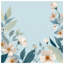 Couvre-lit matelassé Floral Botanical Illustration-128700761