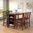Aljet Solid Wood Counter Stool with Solid Wood Frame-1829479876