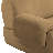 Zenith Latte Brown Velvet Modular Large U-sectional-120199180