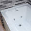 60" X 32" Alcove Acrylic Rectangular Whirlpool Heated Jetted Tub With Drain & Overflow-105242472-105242473