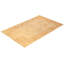 Tapis traditionnel sable noué à la main de conception unique 6 pi x 9 pi 6 po Keller