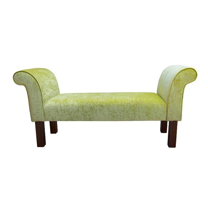 Medium Settle Bench, Solid Colour, Green