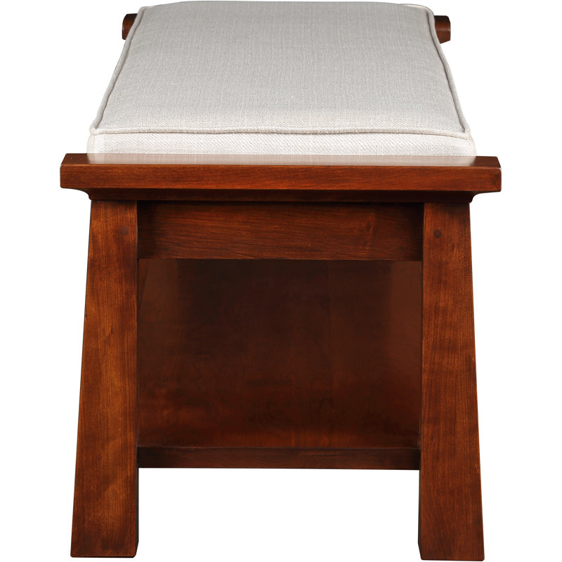 Park Slope Upholstered Storage Bench, Madison