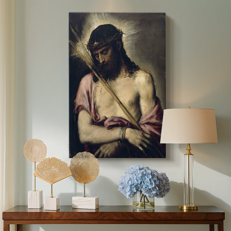 Toile tendue Ecce Homo - Gallery par Titian, 18 x 27