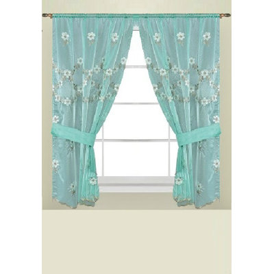 Cairns Semi Sheer Curtain Pair