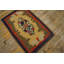 Tapis multicolore antique en laine crochetée American Jewel Tones