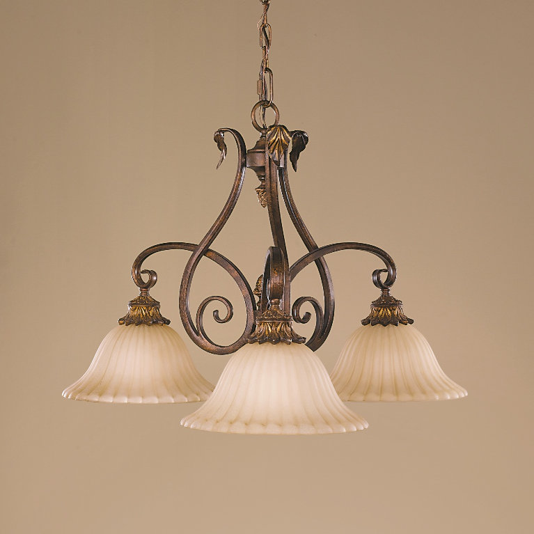 Balsam 3 - Light Shaded Chandelier