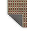 Tapis brun à motif géométrique-1767315356