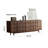 Simple Brown Solid Wood TV Cabinet TV Stand for TVs up to 88"