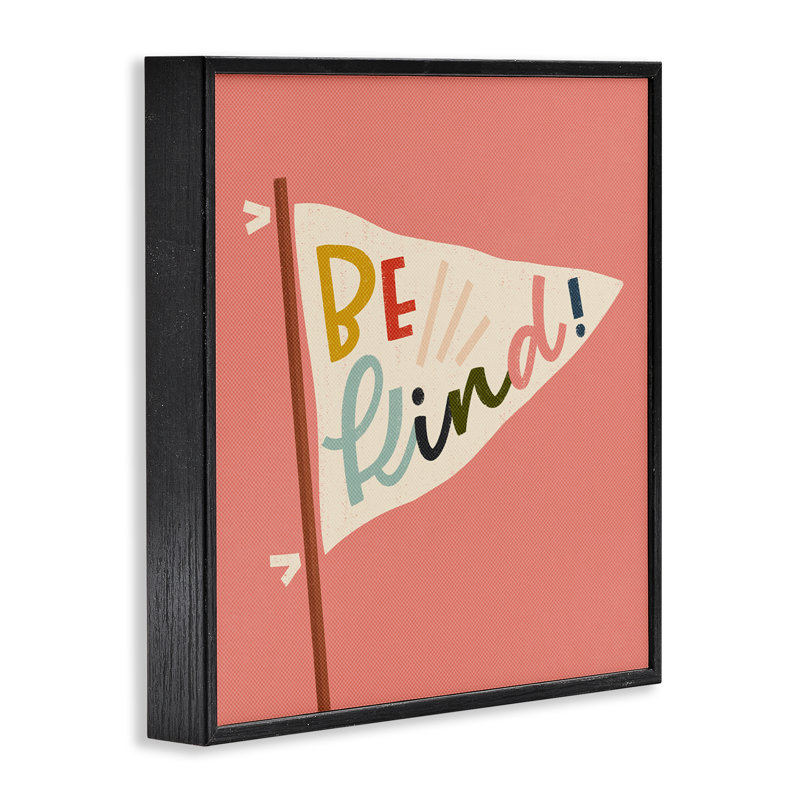 Be Be Expression sur giclée encadrée, design par Sarah Hickman, H 17 po x l 17 po, Giclée encadrée noir minuit