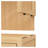 Freestanding Bamboo Storage Cabinet with Adjustable Shelving for Bathroom and Living Room