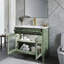 Meuble-lavabo autoportant avec tablette de rangement-1993874140