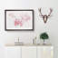 Pink Sakura Blossom Tree in Bloom - Picture Frame Graphic Art Print on MDF-56891920-56891921