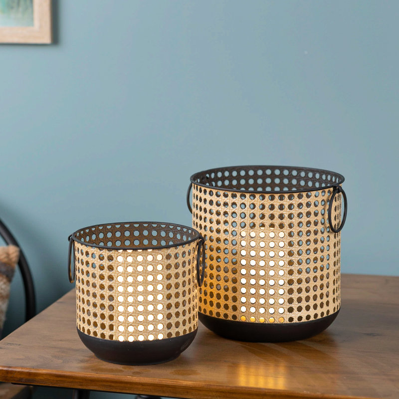 8'' H Metal Tabletop Votive Holder