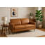 2 Seater Faux Leather Sofa