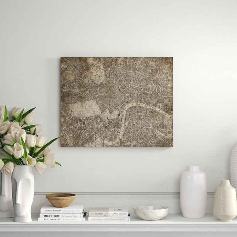 19th Century London Print by Sofia Fox, 30" H x 38" W, Outdoor