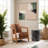Doliver Teak Wood Upholstered Armchair-2138228473-2138228472
