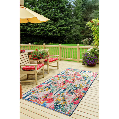 Tapis lavable à la machine de qualité supérieure, 4,6 x 6,2 pi, 100% polyester, hauteur des poils de 0,2 po | Antibactérien et antidérapant dessous | Durable avec 700 g / m² | Facile d'entretien, idéal pour le décor du salon et de la chambre à coucher
