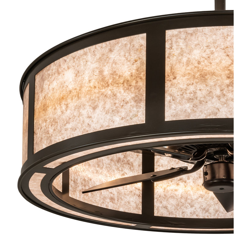 Smythe Craftsman LED Downrod Ceiling Fan