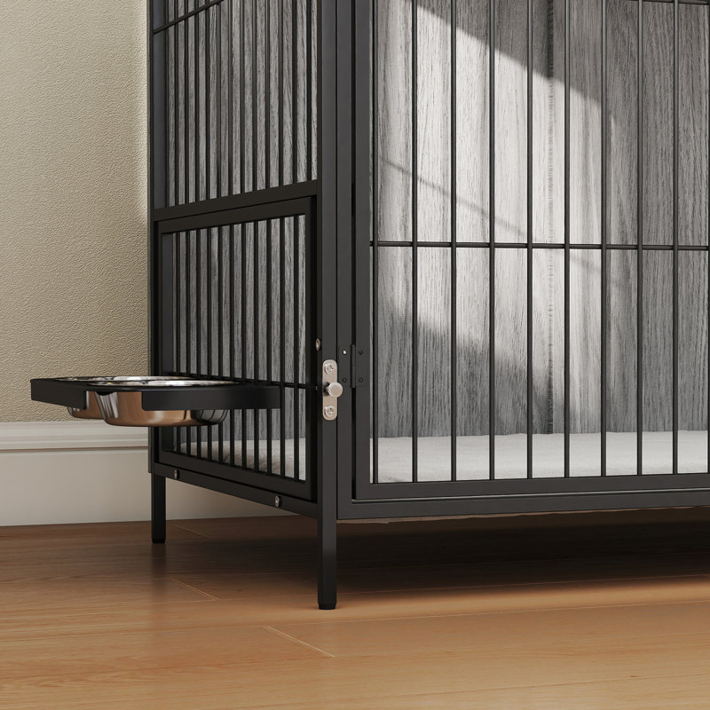 Wood Furniture Style Crate with 2 Doors
