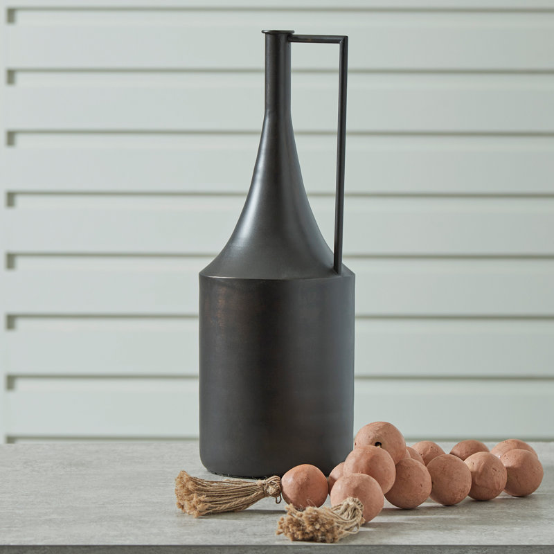 Fletcher Vase, 17" H x 6" W x 6" D