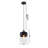 Stetson Modern 1 Light Black Pendant