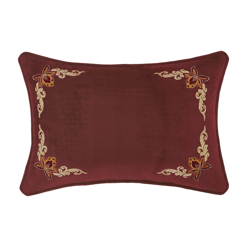 Coussin décoratif Montecito, Rouge