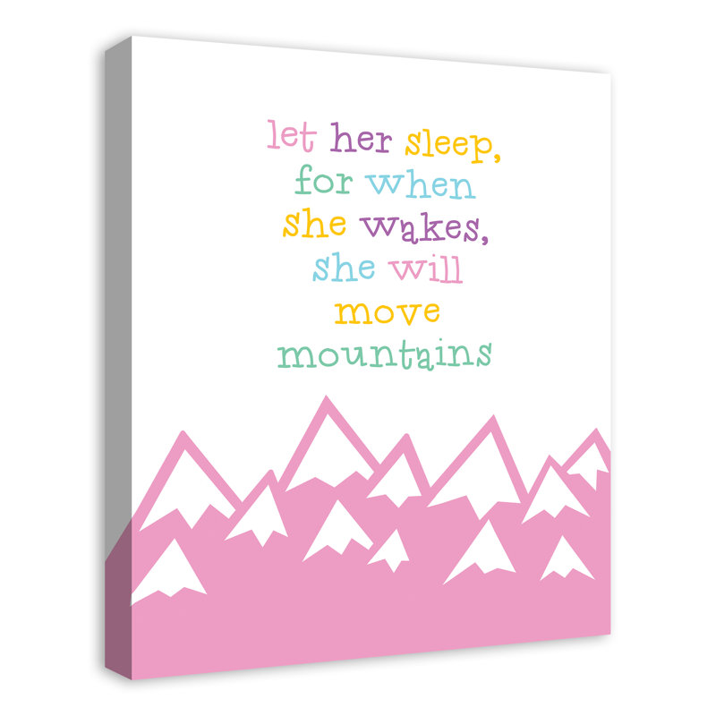 « let it sleep », art sur toile Maciel, Toile tendue, H 11 po x l 14 po x P 1,25 po