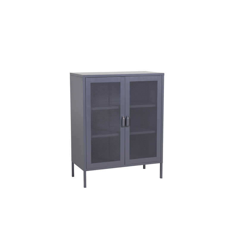 Dirit 2 -Door 2 -Shelf, Grey